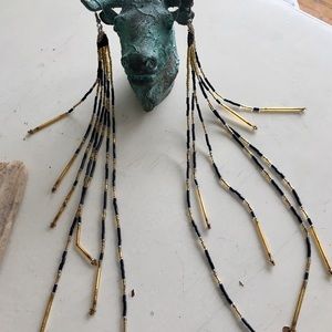 Festival 11” beaded earrings